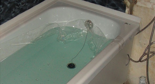 Установкой акрилового вкладыша | Слюдянка